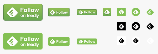 Feedly buttons